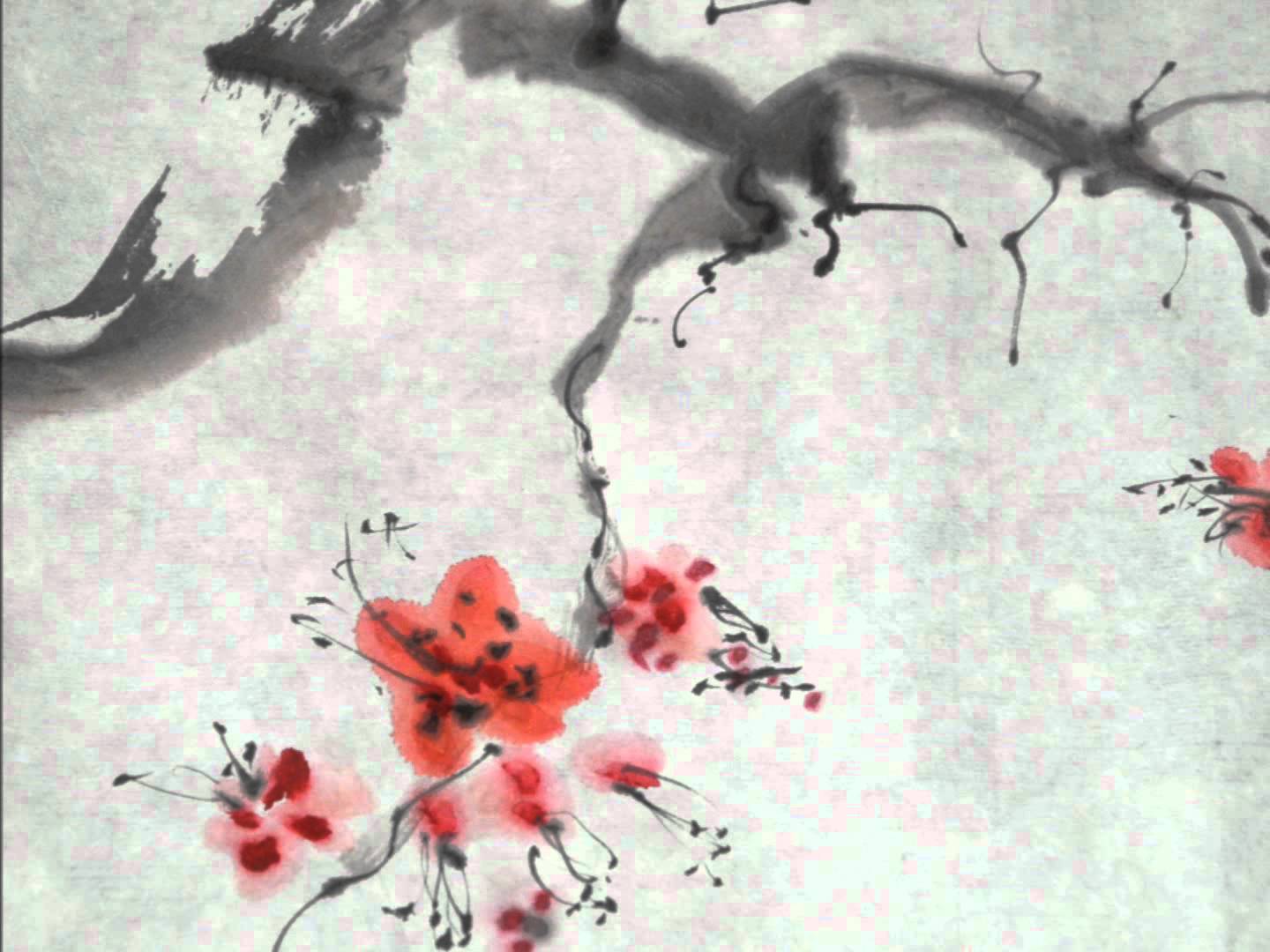 1440x1080 Sumi E Ink Painting My Art Realization Vangelis - Sumi E Ink Painting