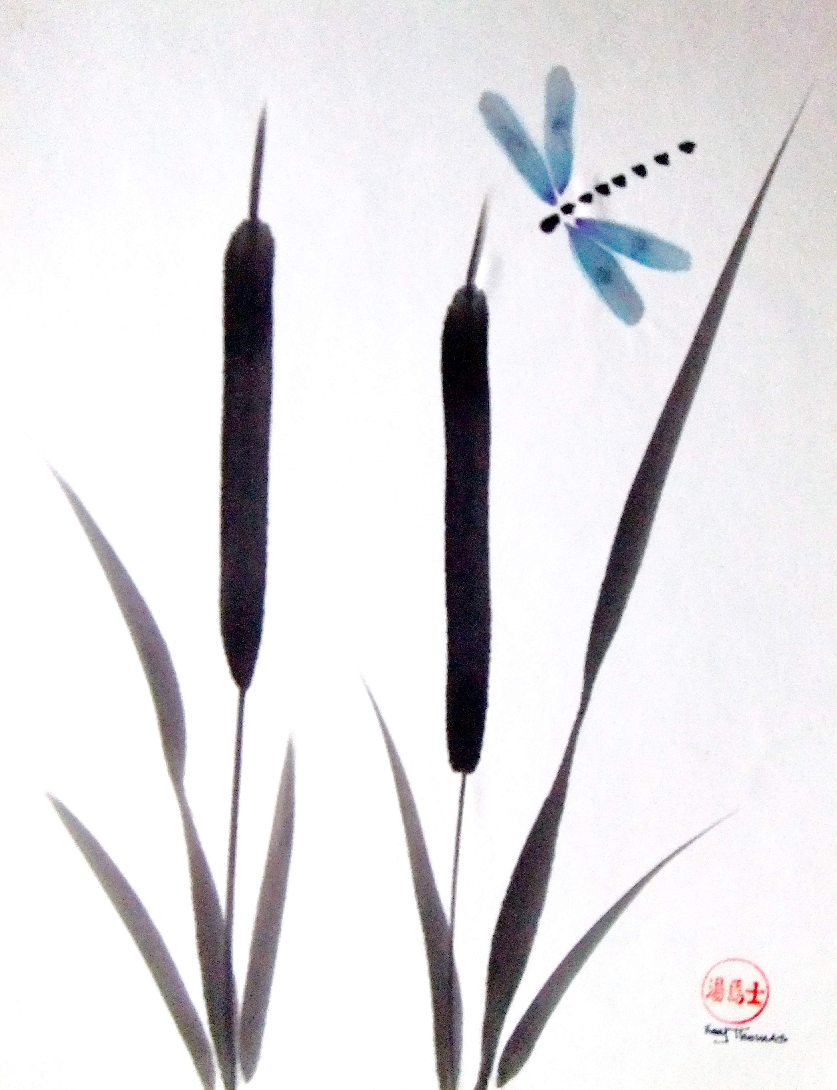 2933x3820 Chicago Area Sumi E Class Japanese Ink Painting Sumiekay - Sumi E Ink Painting