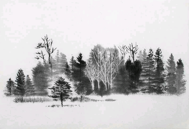 798x547 Lucsculpture - Sumi E Painting