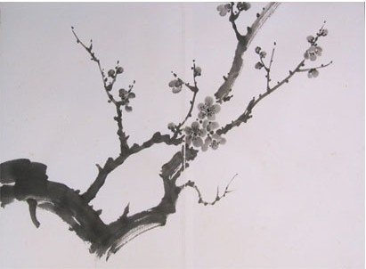 411x302 Painting - Sumi E Painting