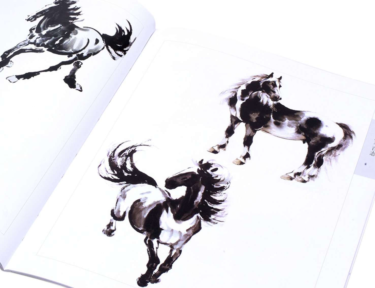 1477x1134 Sumi E Teaching And Practice Book For Chinese Horse Paintings - Sumi E Painting