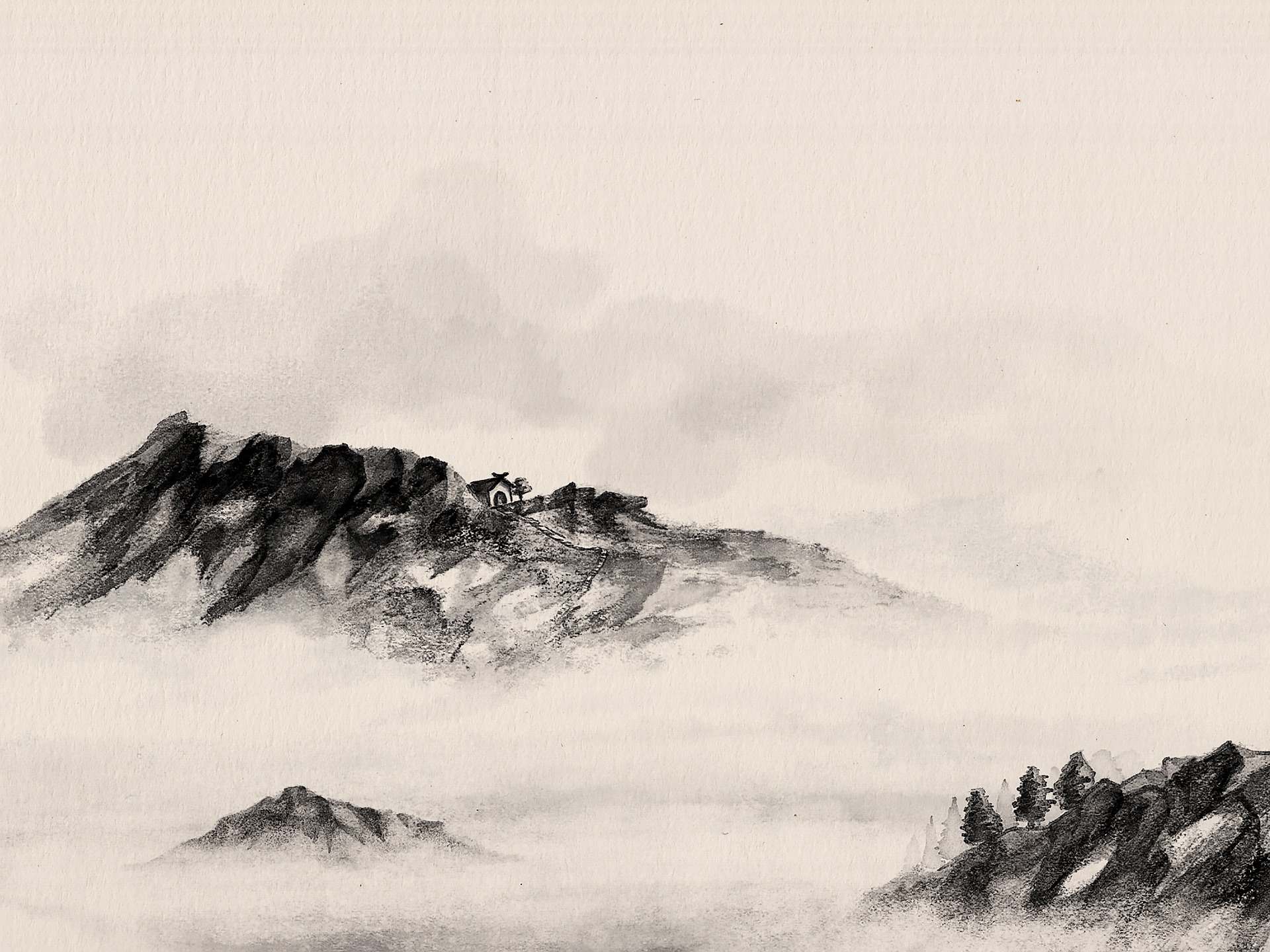 1920x1440 Capturing The Spirit Of Life Through Sumi E Paintings Yabai - Sumi E Painting