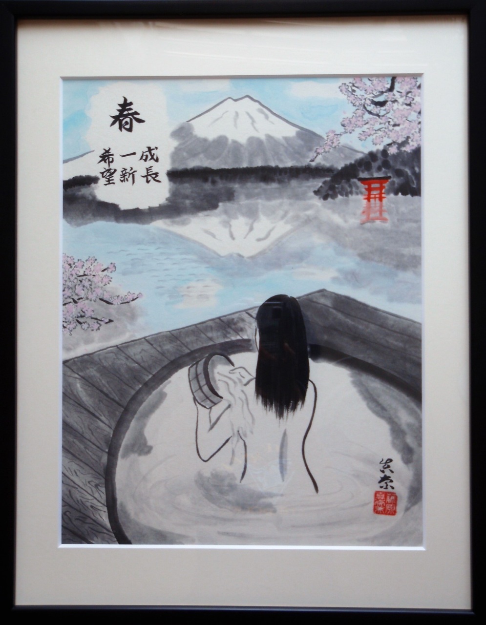 995x1280 Original Japanese Sumi Ink Paintings - Sumi Painting