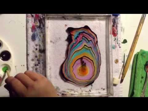 480x360 Suminagashi - Suminagashi Painting