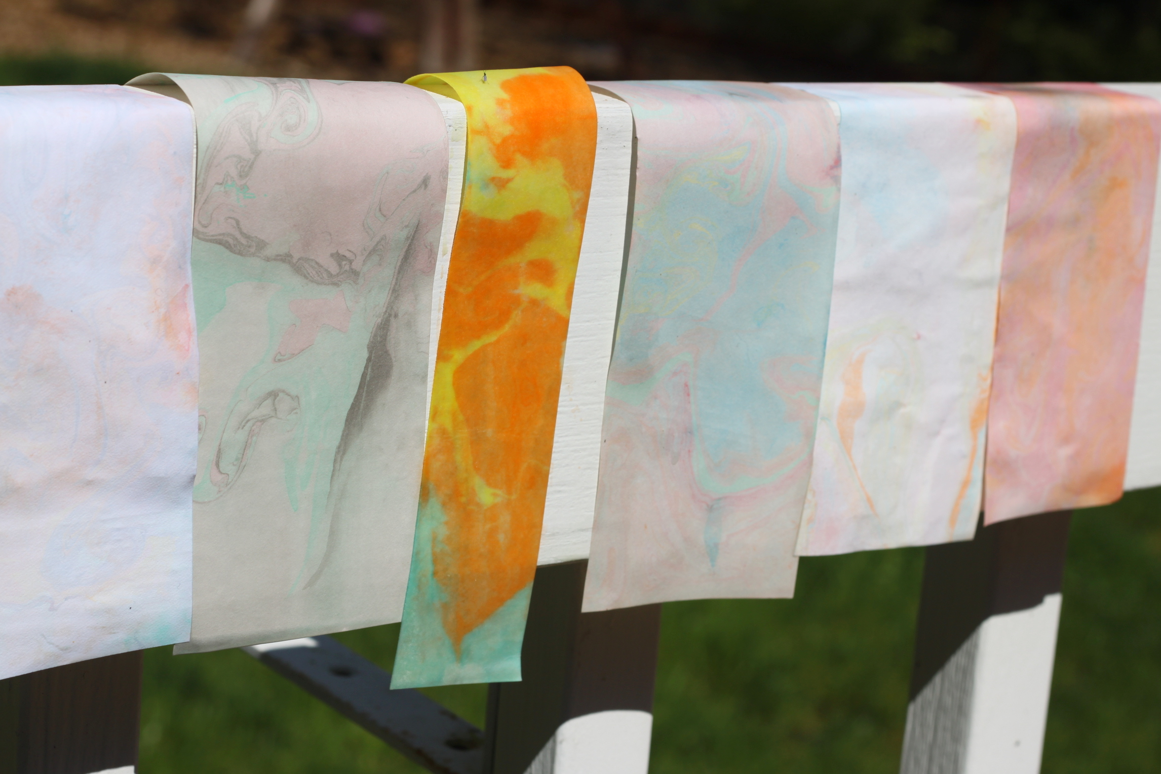 2352x1568 Suminagashi Marbleized Painting - Suminagashi Painting