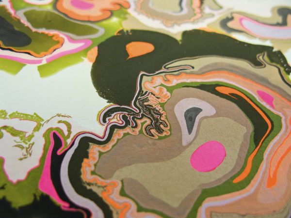 600x450 This Is Suminagashi, An Ancient Asian Method Of Marbling. I Like - Suminagashi Painting