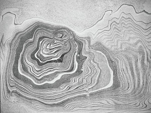 300x225 Suminagashi No.5 Painting By Tom Druin - Suminagashi Painting