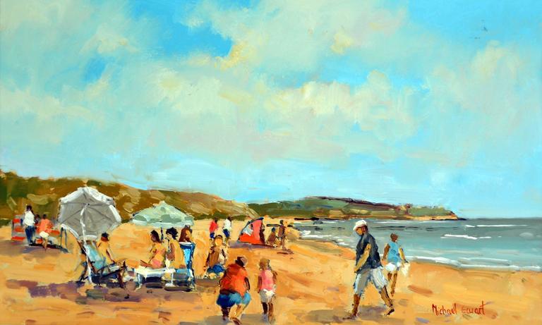 768x461 Michael Ewart - Summer Beach Painting