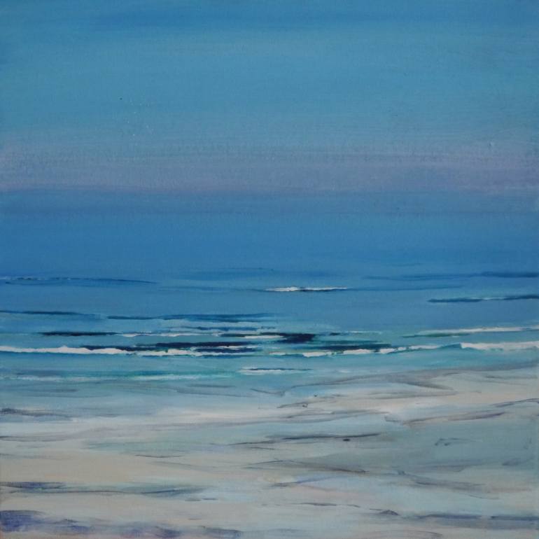 770x770 Saatchi Art Summer Beach Painting By Hasso Heybrock - Summer Beach Painting