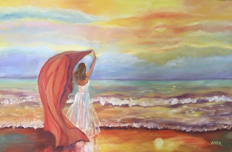 770x506 Saatchi Art Memories - Summer Breeze Painting