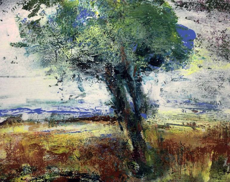 770x608 Saatchi Art Summer Breeze Painting By David Stanley - Summer Breeze Painting