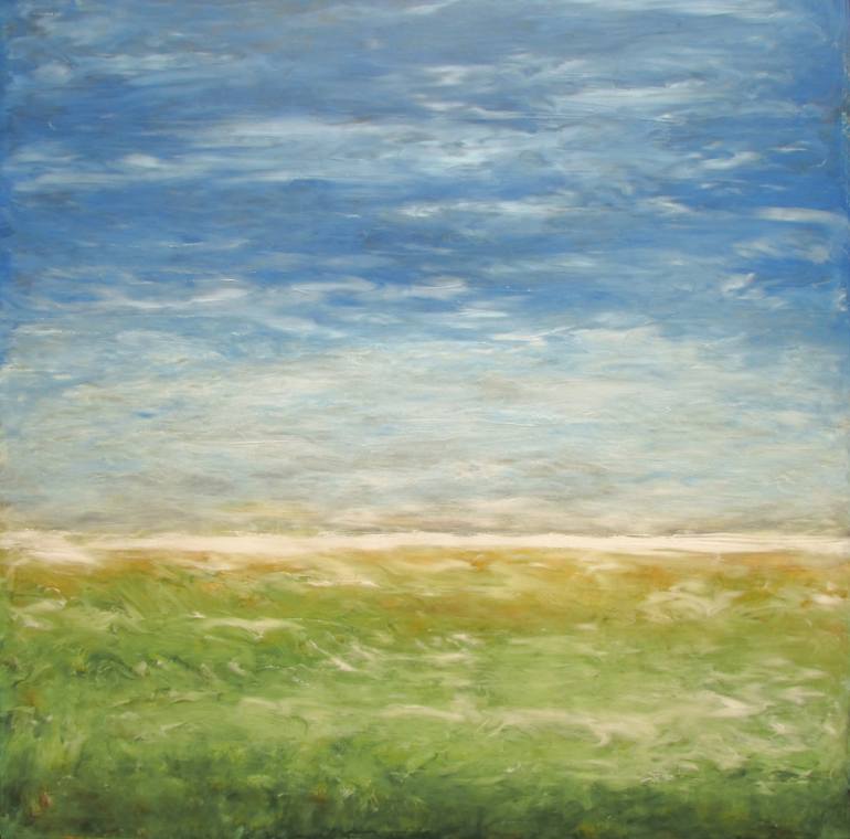 770x760 Saatchi Art Summer Breeze Painting By Valerie Berkely - Summer Breeze Painting