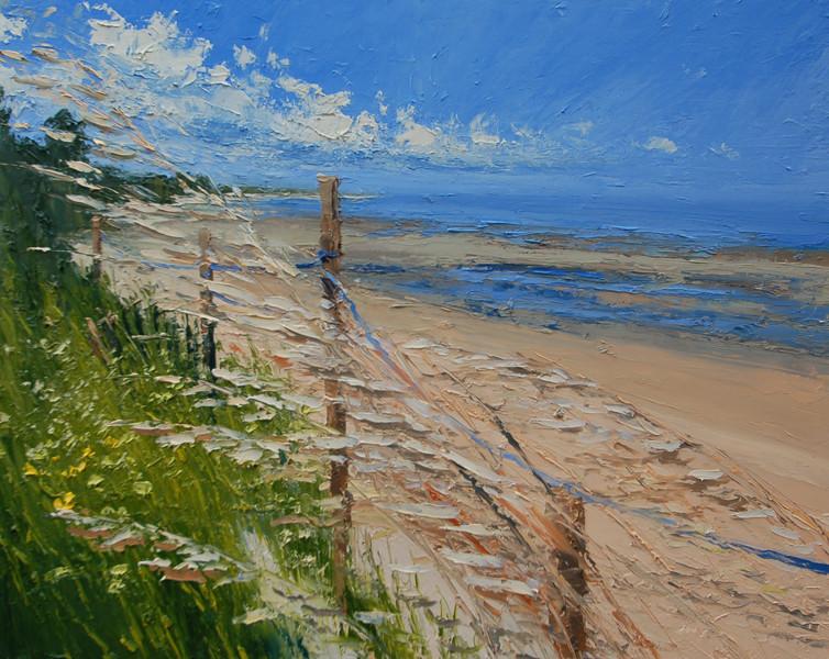 754x600 Summer Breeze, Ile D'Oleron Purple Gallery - Summer Breeze Painting