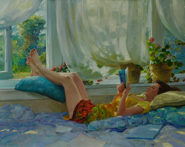600x475 David Hettinger Light On Life - Summer Breeze Painting