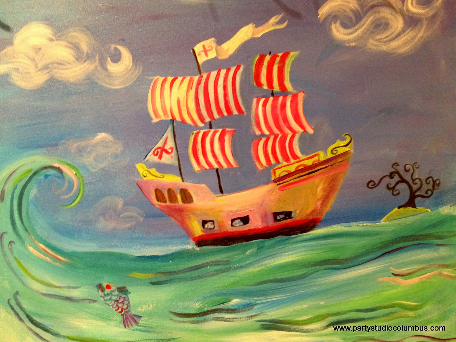 1600x1200 Party Studio Columbus Painting Amp Photo Gallery - Summer Camp Painting