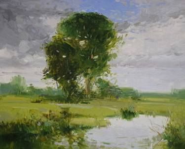 375x303 Summer Day, Oil Painting, One Of A Kind Oil Painters, Oil - Summer Days Painting
