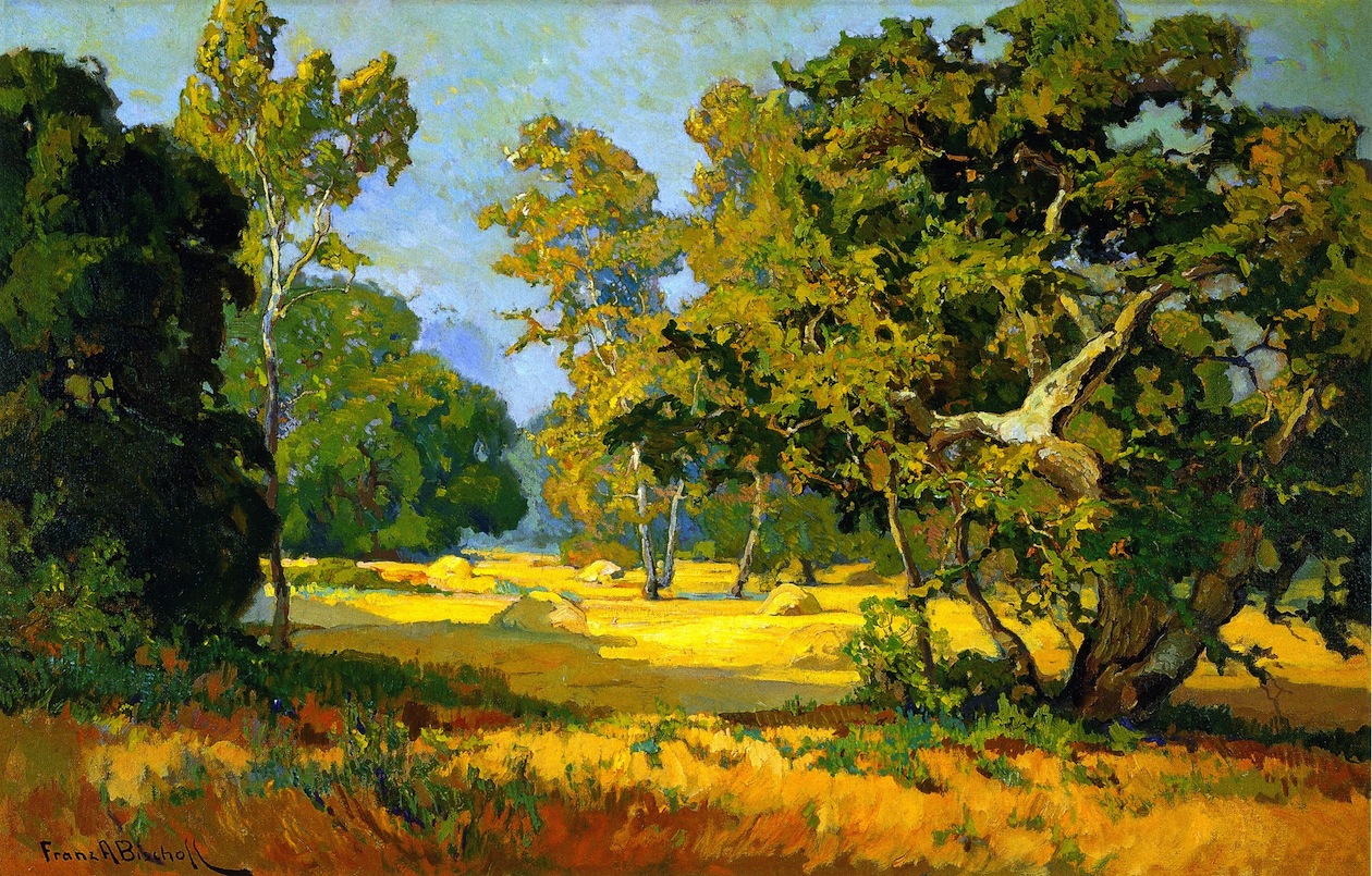 1260x805 Summer Days Painting Franz Bischoff Oil Paintings - Summer Days Painting
