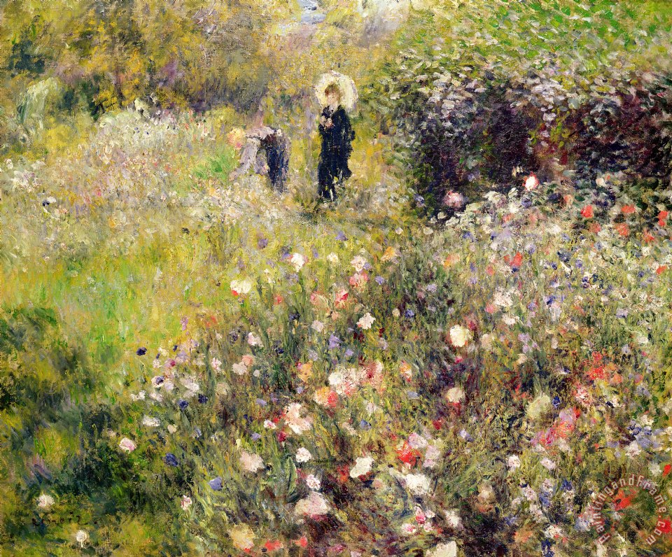 960x796 Pierre Auguste Renoir Summer Landscape Painting - Summer Landscape Painting