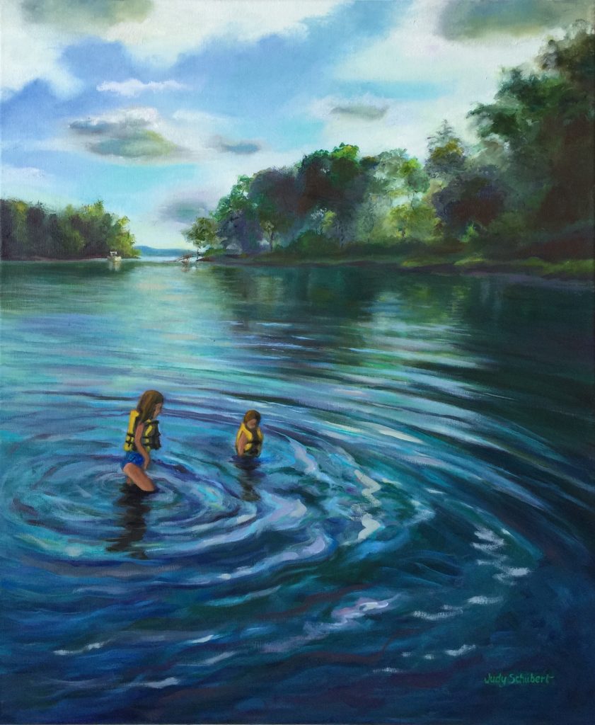 841x1024 Summer Fun Iii - Summer Oil Painting