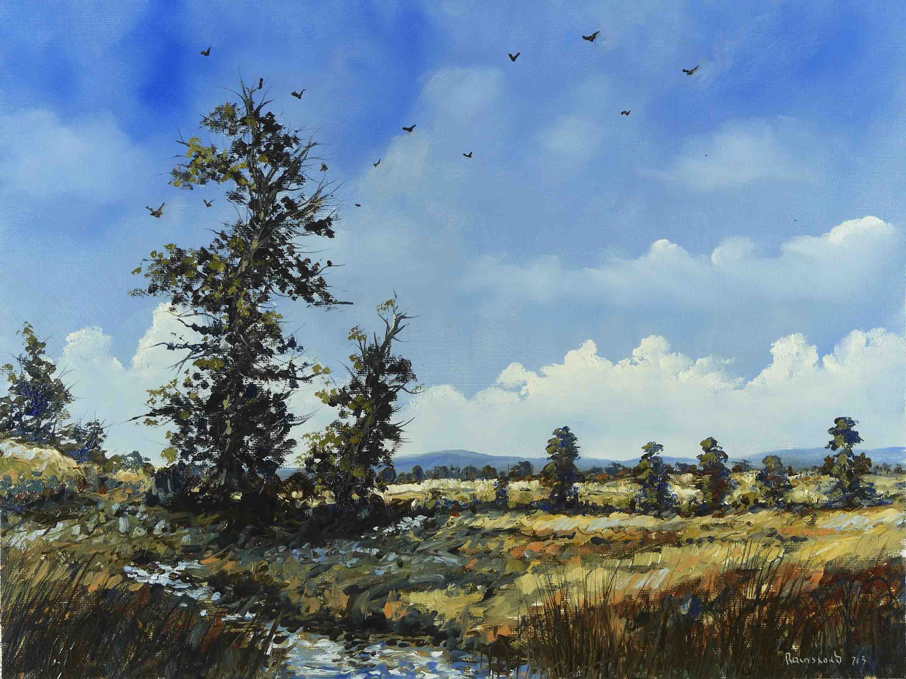 2880x2160 Summer Heat Oil Painting Pictures - Summer Oil Painting