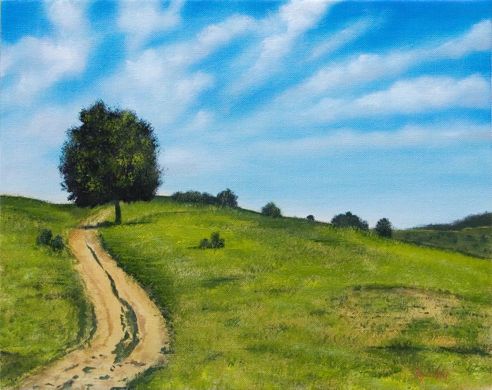 999x792 Summer Relax Oil Painting Fine Arts Gallery - Summer Oil Painting