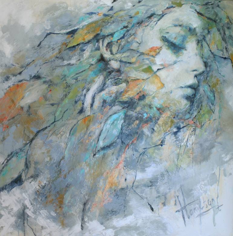 770x778 Saatchi Art Indian Summer Painting By Evelyn Hamilton - Summer Painting