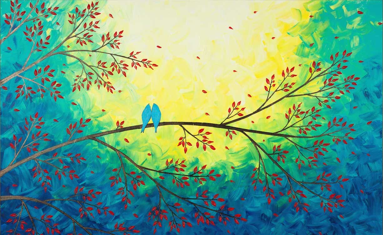 1224x753 Summer Painting Party Kids Canvas Painting Party Adult - Summer Painting For Kids