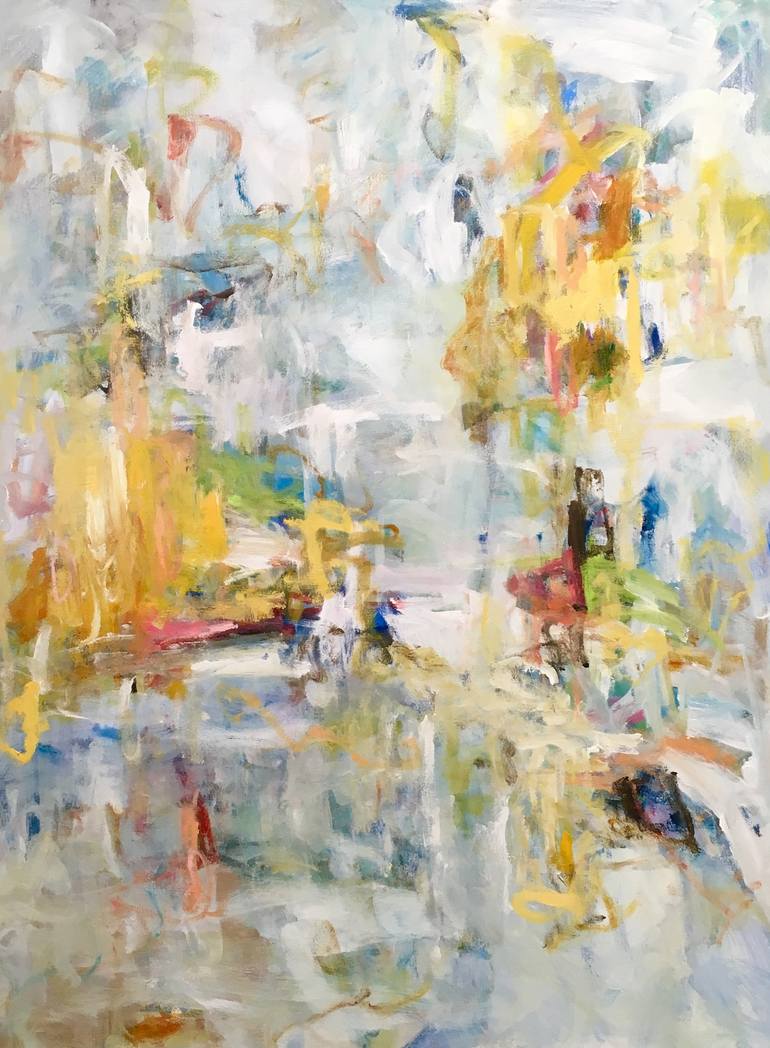 770x1048 Saatchi Art Summer Scene Painting By Linda Donohue - Summer Scene Painting