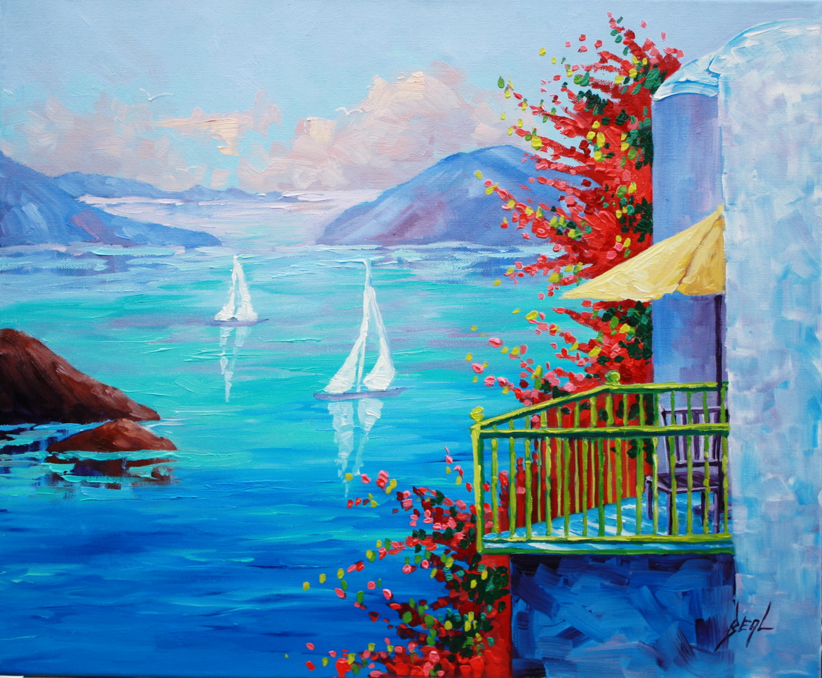 1200x990 Rebecca M. Beal - Summer Season Painting