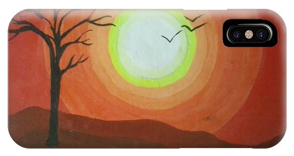 592x316 Summer Season Iphone X Case For Sale By Sudharshan Mudumbai - Summer Season Painting