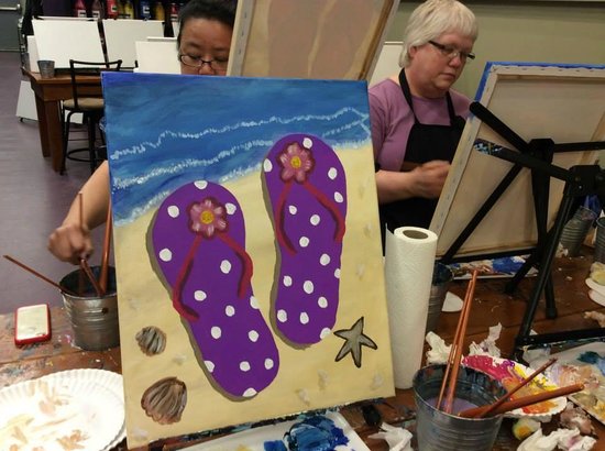 550x410 One Of Our Most Popular Summer Themed Paintings. - Summer Themed Painting