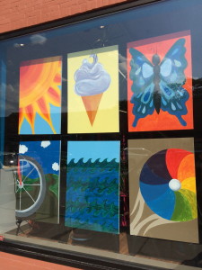 225x300 The Frame Dames Made In The Kingdom Monday Summer Canvas - Summer Window Painting