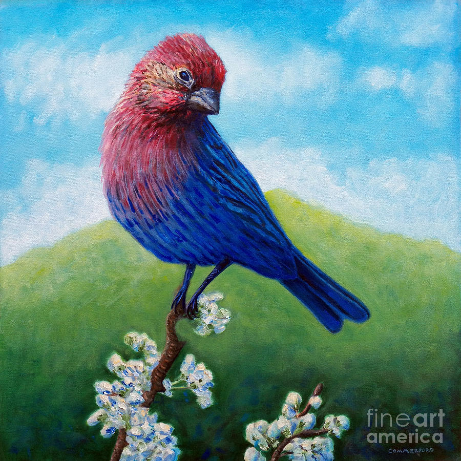 900x900 Summertime Painting By Brian Commerford - Summertime Painting