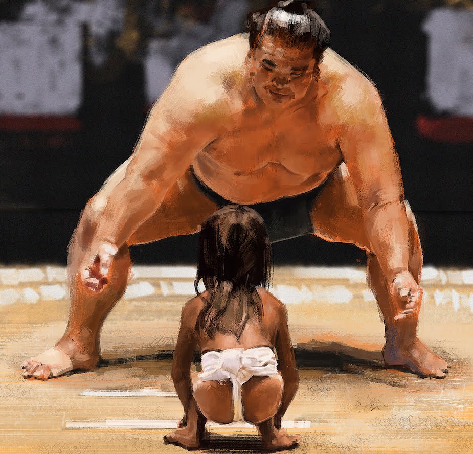 925x888 Sumo Painting - Sumo Painting