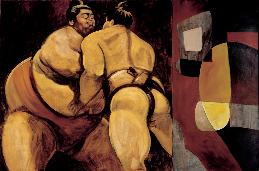 905x599 Sumo - Sumo Painting