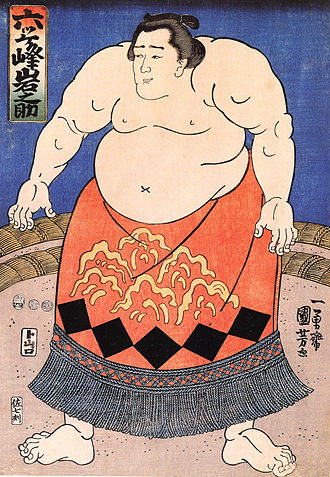 330x477 Something About Sumo Figure Painting Followmybrushmarks - Sumo Wrestler Painting
