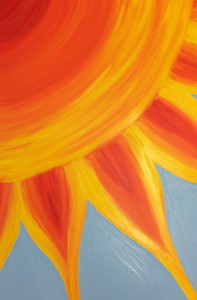 197x300 The Frame Dames Made In The Kingdom Monday Summer Canvas - Sun Canvas Painting