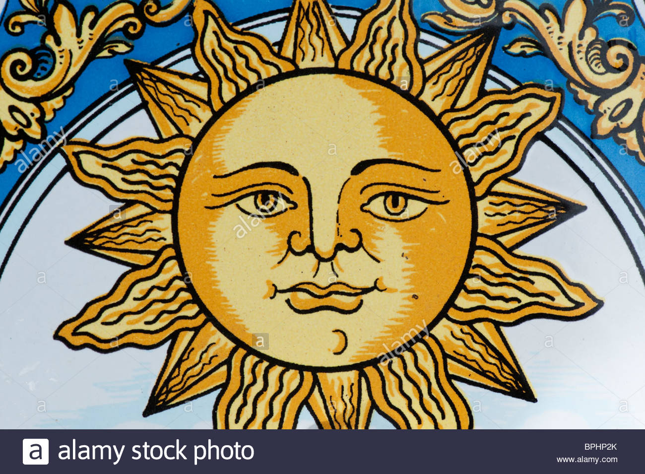 1300x955 Painted Sun Face Stock Photos Amp Painted Sun Face Stock Images - Sun Face Painting
