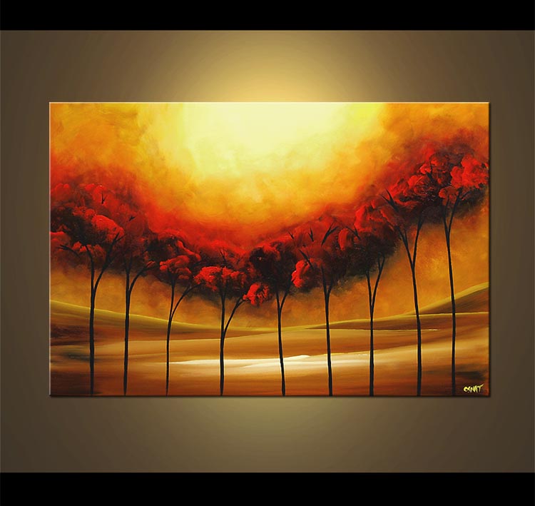 750x709 Painting - Sun Painting