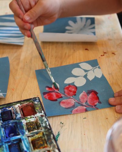 400x500 Personally I Would Leave It White, But If Kids Are Making It They - Sun Painting For Kids