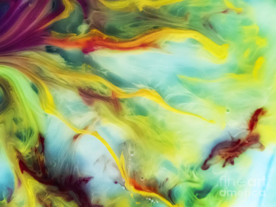 900x675 Rays Of The Sun Watercolor Abstraction Painting Painting By - Sun Watercolor Painting