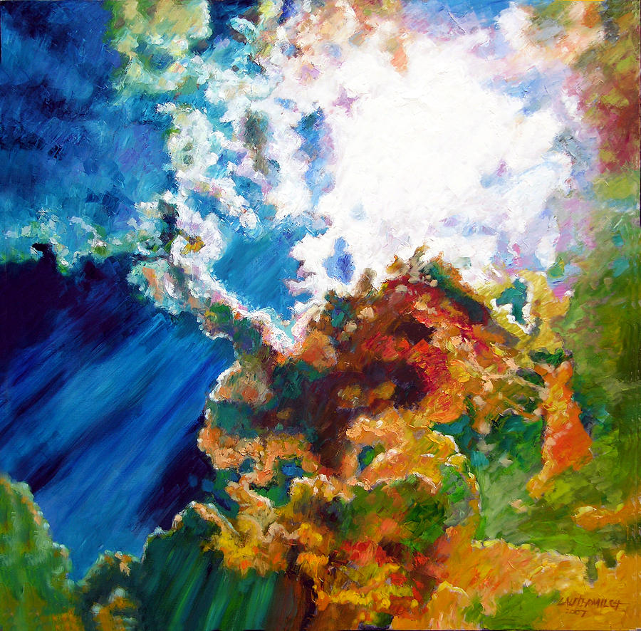 900x886 Sunburst Painting By John Lautermilch - Sunburst Painting