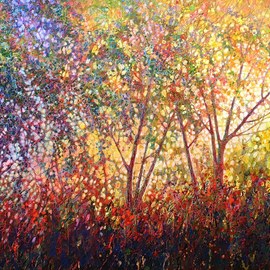 270x270 Sunburst By Aili Kurtis, 2017 Painting Artsper (293479) - Sunburst Painting