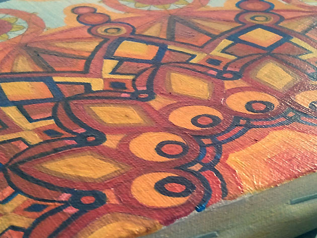630x473 Work In Progress {Sunburst Painting} - Sunburst Painting