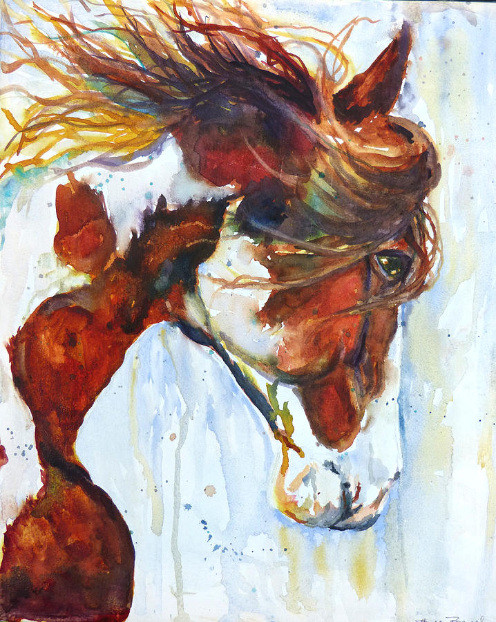 718x900 Sundance Painting By P Maure Bausch - Sundance Painting