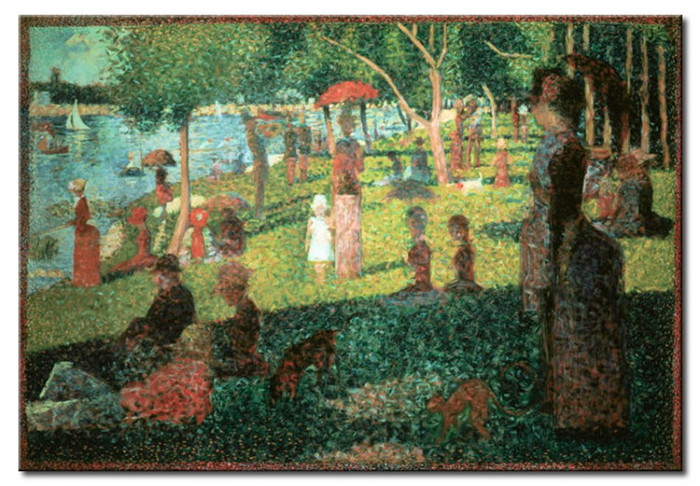 1000x695 Painting Reproduction Sunday Afternoon On La Grande Jatte - Sunday Afternoon Painting