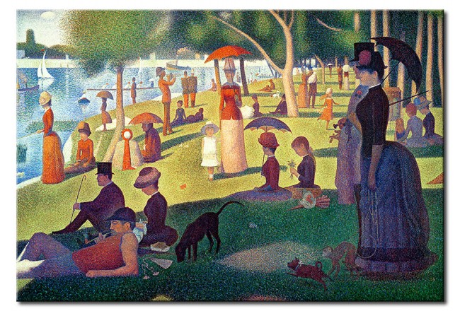 650x440 Painting Reproduction Sunday Afternoon On The Island Of La Grande - Sunday Afternoon Painting