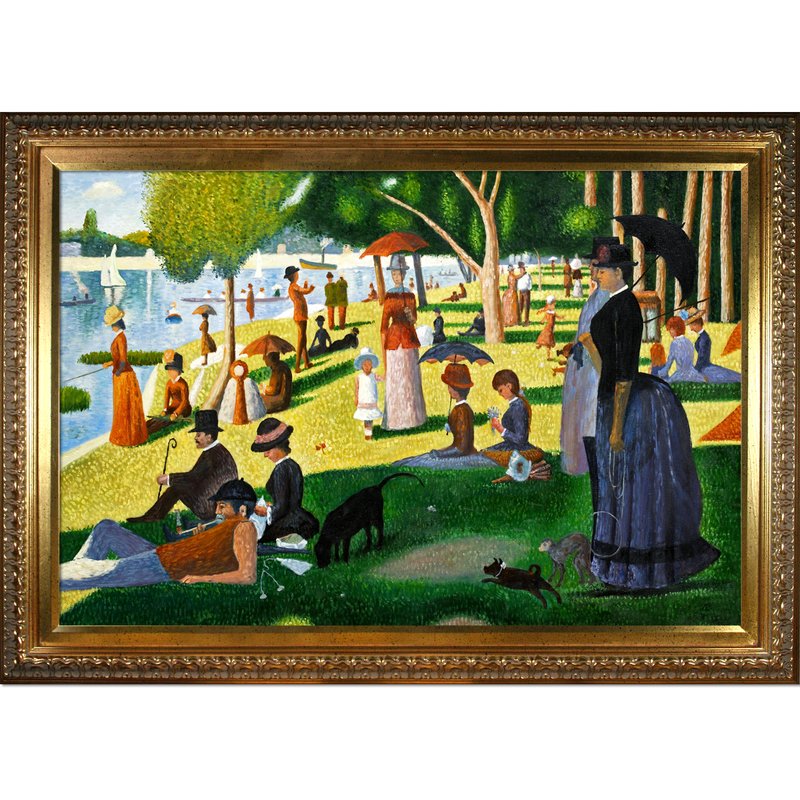 800x800 Tori Home Sunday Afternoon On The Island Of La Grande Jatte By - Sunday Afternoon Painting