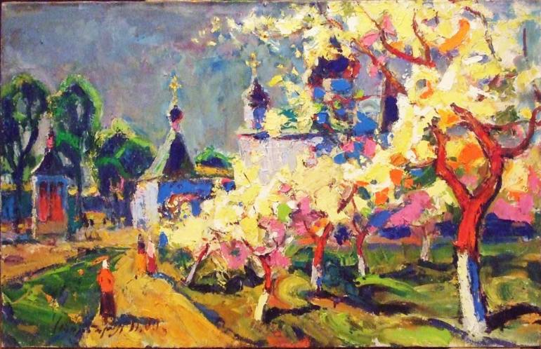 770x498 Saatchi Art A Sunday Afternoon Painting By Andrew Shershnev - Sunday Painting