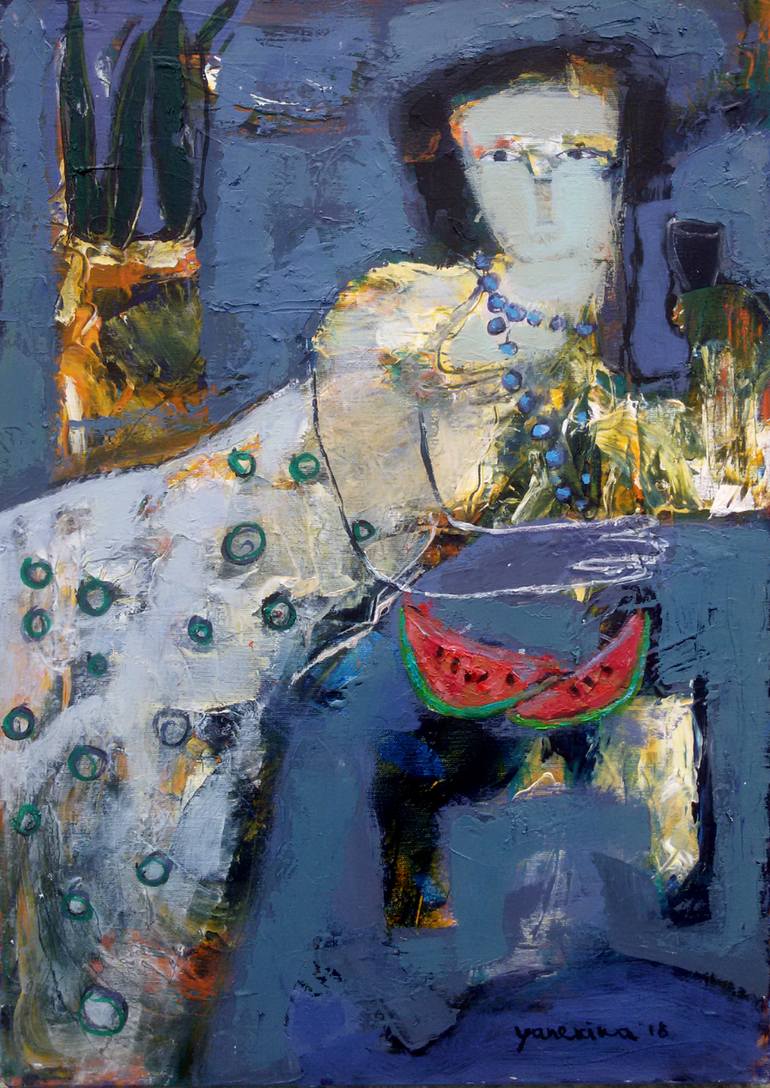 770x1088 Saatchi Art Sunday Painting By Natalia Yanekina - Sunday Painting